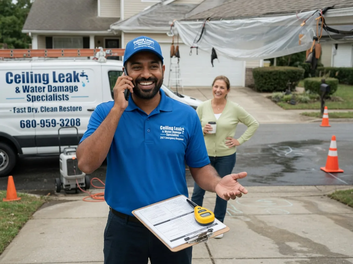 Ceiling Leak Cleanup Middle Haddam, CT FAQs